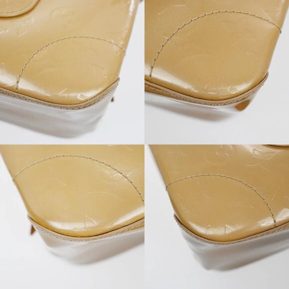 LOUIS VUITTON Rosewood Avenue Shoulder Bag Monogram Vernis Beige 318-082025 - Picture 7 of 16